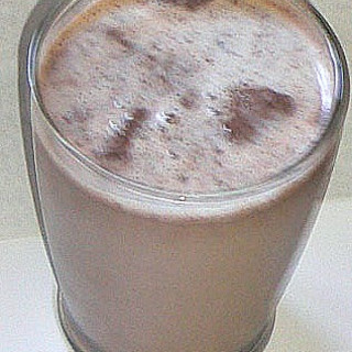 Chocolate Malted Milk Shake