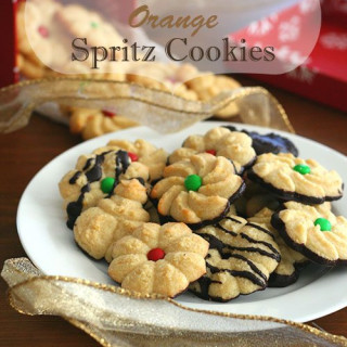Chocolate Orange Spritz Cookies – Low Carb and Gluten-Free