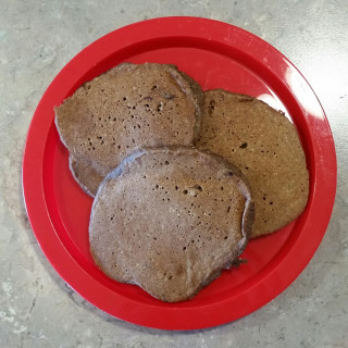 Chocolate Rye Pancakes