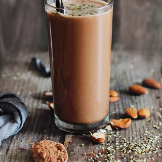 Chocolate Workout Recovery Protein Smoothie