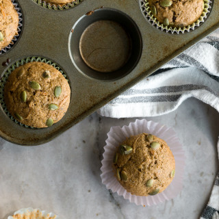 Cinnamon-Spiced Carrot Muffins