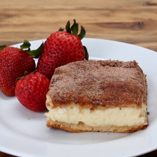 Cinnamon Sugar Cheesecake Bars Recipe by Tasty