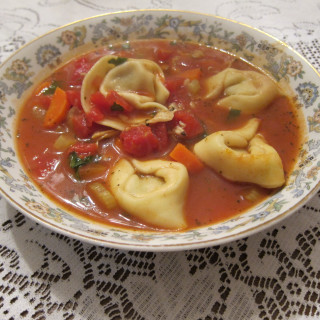 Clam and Tortellini Soup