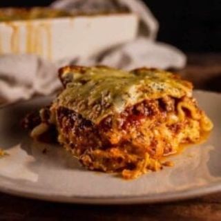 Classic Italian Lasagna with Ricotta Cheese