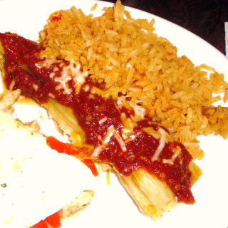 Classic Tamales with Red Sauce