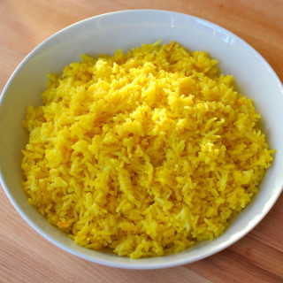 Coconut Saffron Rice