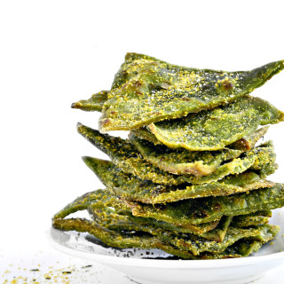"Cool Ranch" Spinach Tortilla Chips