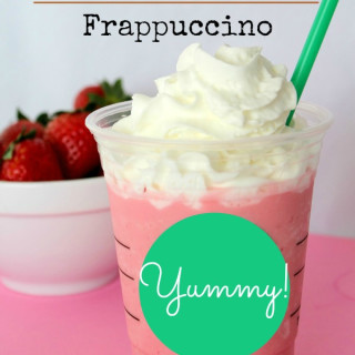 CopyCat Starbucks Strawberries and Crème Frappuccino