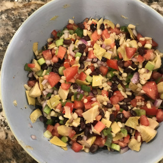 Corn and Bean Salsa (from Pittsburgh friends)