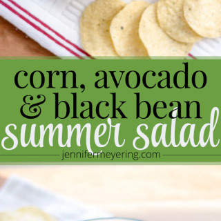 Corn, Avocado, and Black Bean Summer Salad