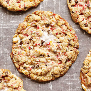 Cornflake-Chocolate Chip-Peppermint Cookies