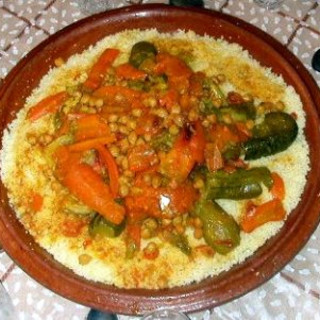 Couscous with 7 Vegetables (Or Moroccan Couscous)
