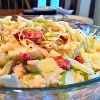 Crab And Apple Coleslaw