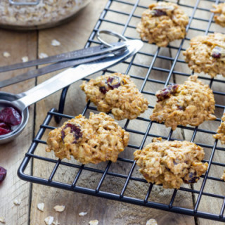 Cranberry Apple Oatmeal Cookies