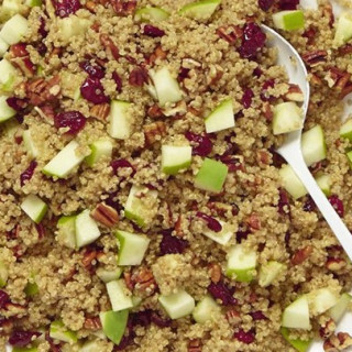 Cranberry Apple Pecan Quinoa Salad
