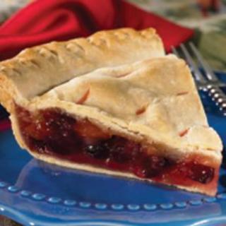 Cranberry Apple Raisin Pie