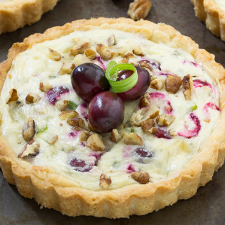 Cranberry Gorgonzola Tart
