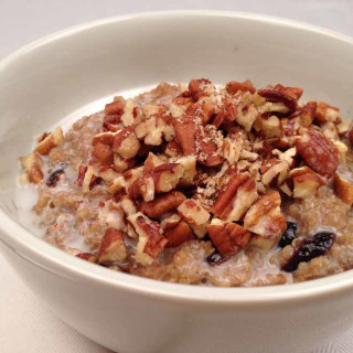 Cranberry Quinoa Breakfast Cereal