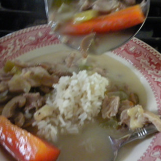 Cream of Chicken Soup with Wild Rice