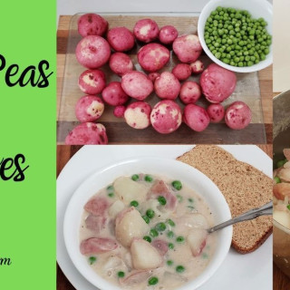 Cream Peas and Potatoes