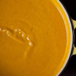 Creamy Butternut Squash Soup with Sherry