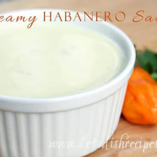Creamy Habanero Sauce