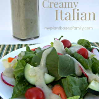 Creamy Italian Salad Dressing (Oil-Free)