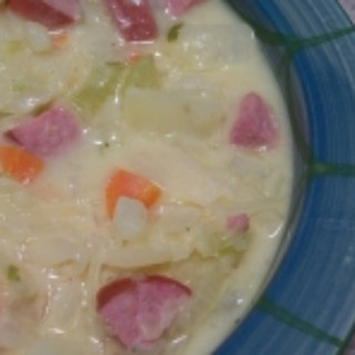 Creamy Kielbasa Soup