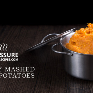 Creamy Pressure Cooker Mashed Sweet Potatoes