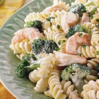 Creamy Shrimp and Broccoli Rotini