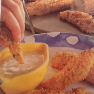 Crispy Parmesan Chicken Strips from Pampered Chef