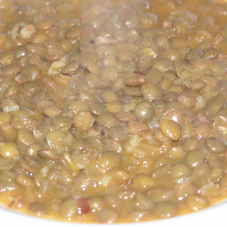 Croatian lentil stew
