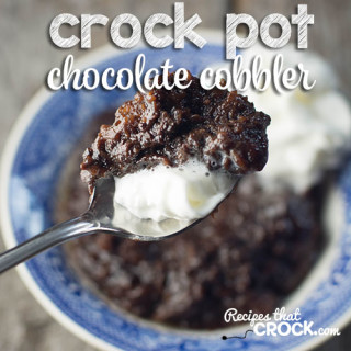 Crock Pot Chocolate Cobbler