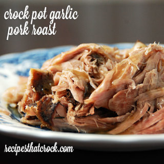 Crock Pot Garlic Herb Pork Roast