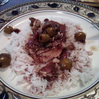 Crockpot Chicken with Olives