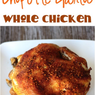 Crockpot Chipotle Garlic Whole Chicken Recipe!