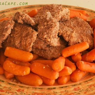 Crockpot Cubed Steak with Carrots