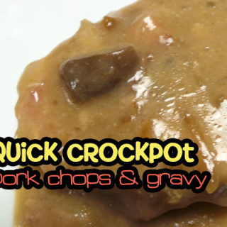 Crockpot Pork Chops and Gravy