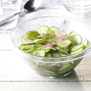 Cucumber and Red Onion Salad Recipe