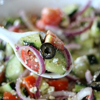 Cucumber Greek Salad