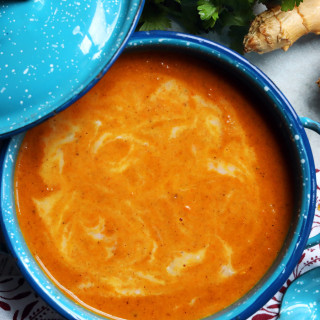 Curried Carrot and Coconut Soup
