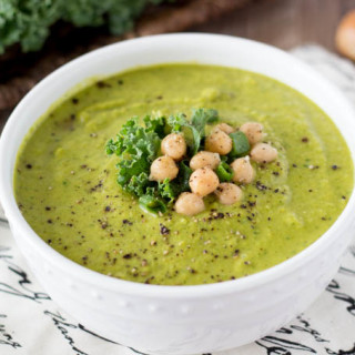 Curried Chickpea and Kale Soup