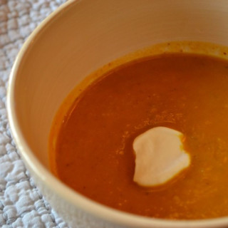 Curried Pumpkin Apple Soup
