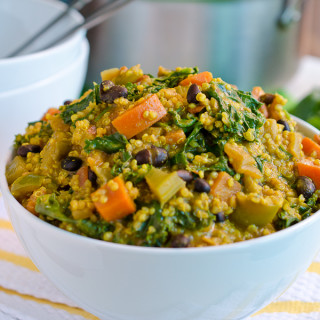 Curried Vegetable Stew with Quinoa