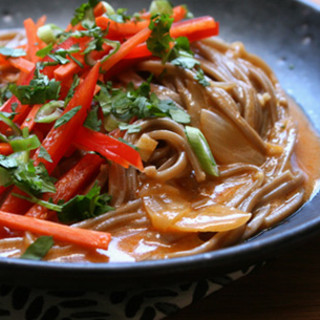 Curried Soba Noodle Soup
