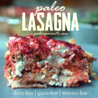 Dairy- & Grain- & Tomato-Less Lasagna