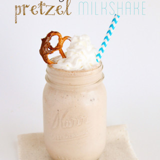 DairyPure Chocolate Hazelnut Pretzel Milkshake (she: Sierra)