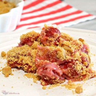 Darn Ugly But Delicious Cherry Crumb Dessert