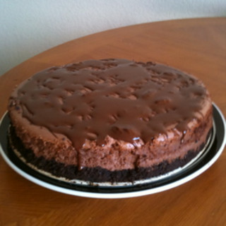 Darrell's Low Fat Chocolate Cheesecake