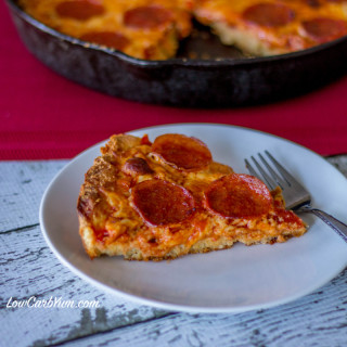 Deep Dish Cast Iron Pan Pizza – Gluten Free